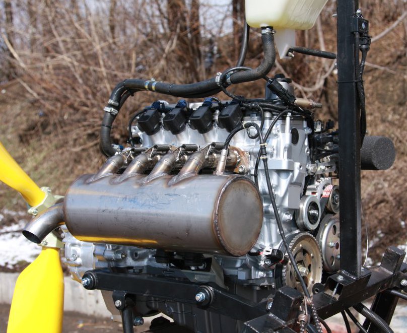 Honda fit airplane engine #6